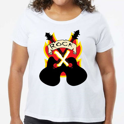 Ladies Curvy Jersey - 13W458Q5 - model - 0