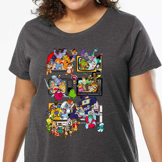 Ladies Curvy Jersey - 6A4FBN7Q - model - 0