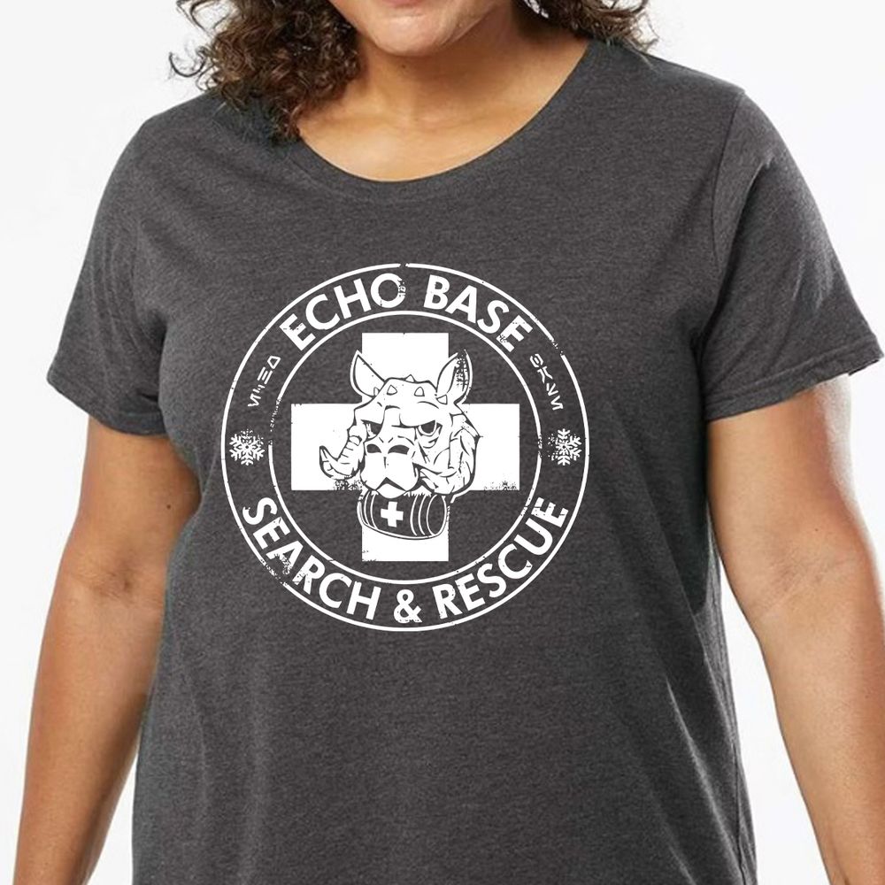 Ladies Curvy Jersey - LQ28S3P9 - model - 0