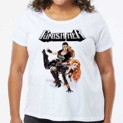 Ladies Curvy Jersey - 1K88BXVU - model - 0