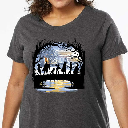 Ladies Curvy Jersey - M9FAH614 - model - 0