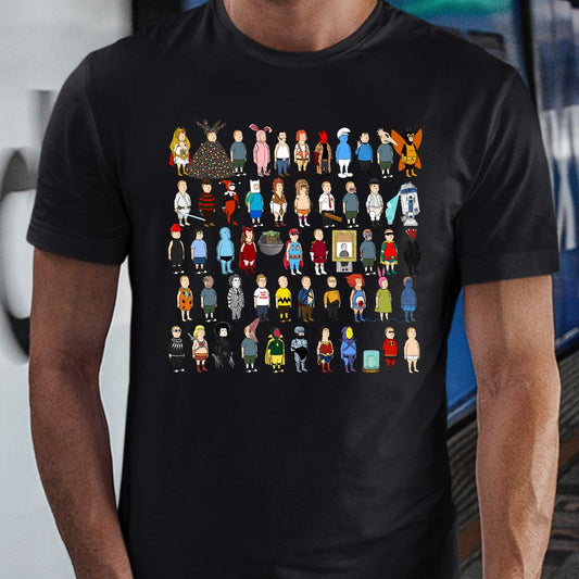 Classic Unisex T-Shirt - 39B8VVCN - model - 0