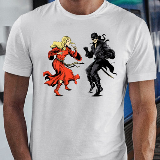 Classic Unisex T-Shirt - Y4X6CW1Q - model - 0