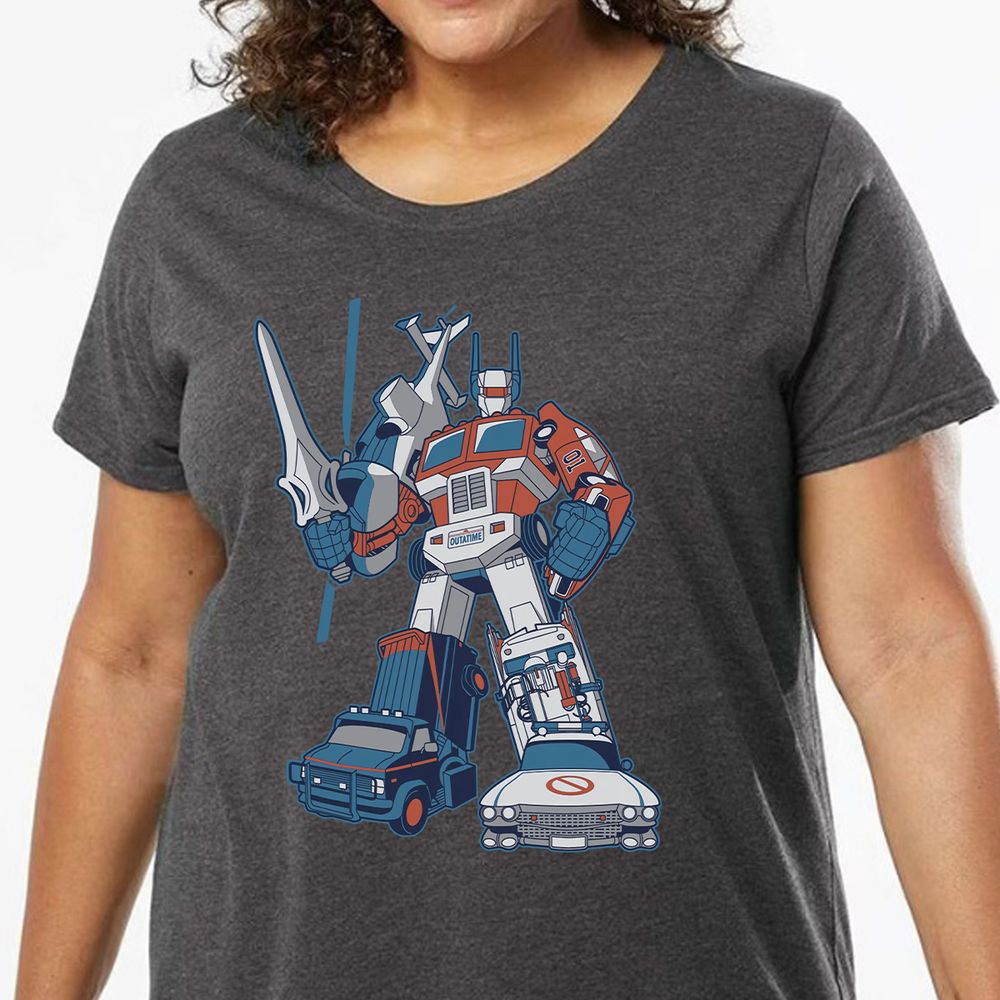 Ladies Curvy Jersey - 8LJCFTX9 - model - 0