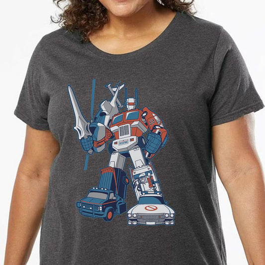 Ladies Curvy Jersey - 8LJCFTX9 - model - 0