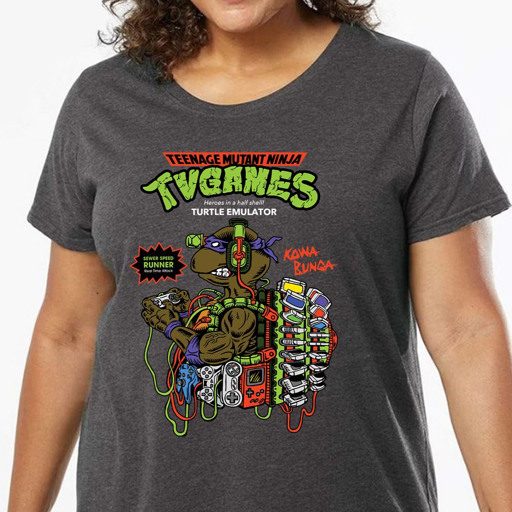 Ladies Curvy Jersey - XJS6AKEJ - model - 0