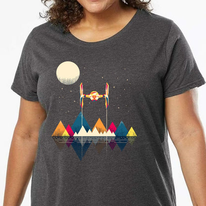 Ladies Curvy Jersey - GAM3917N - model - 0