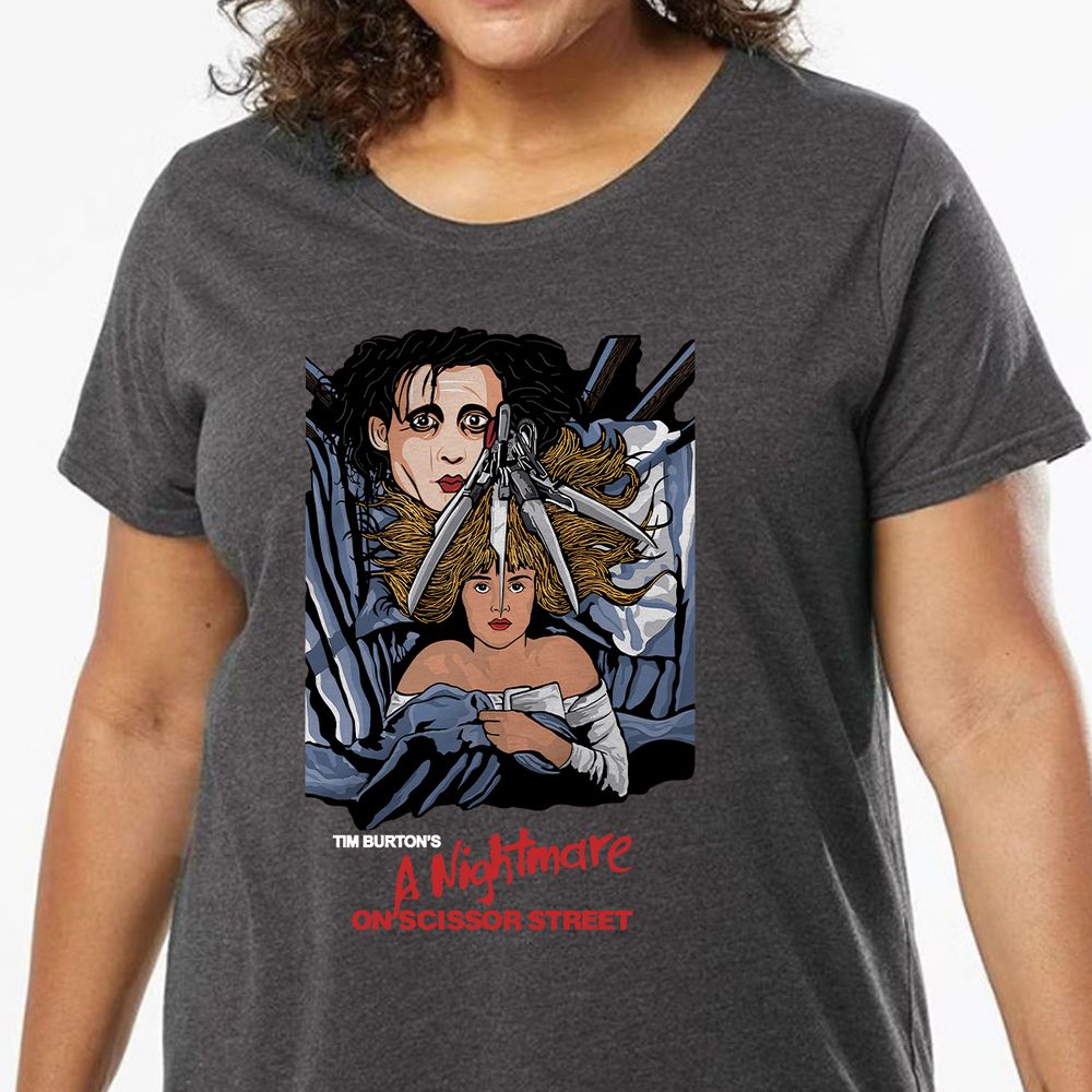 Ladies Curvy Jersey - B89M5VJZ - model - 0