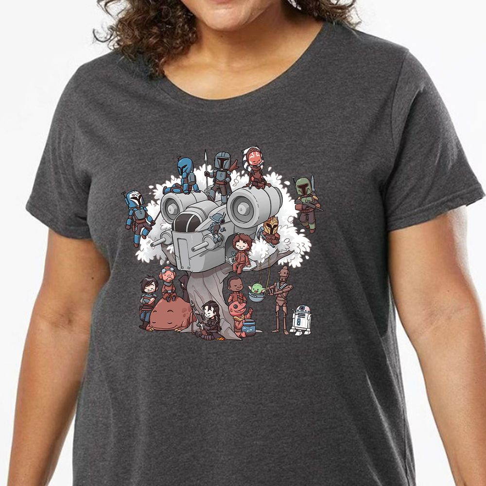 Ladies Curvy Jersey - 3QYN2XB5 - model - 0