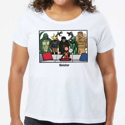 Ladies Curvy Jersey - YW68JHQE - model - 0