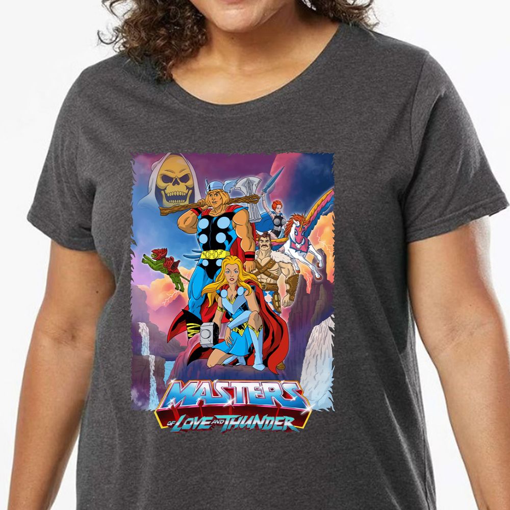 Ladies Curvy Jersey - 9GNTB4T1 - model - 0