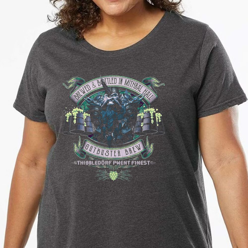 Ladies Curvy Jersey - 9DDEZPYS - model - 0