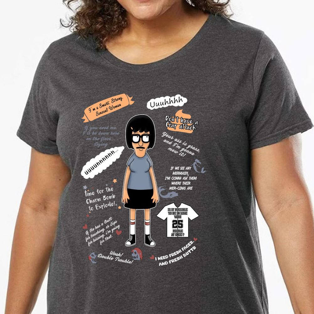 Ladies Curvy Jersey - YAVWR4SB - model - 0