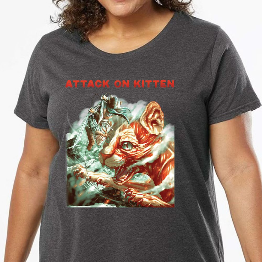 Ladies Curvy Jersey - 98F14LWH - model - 0