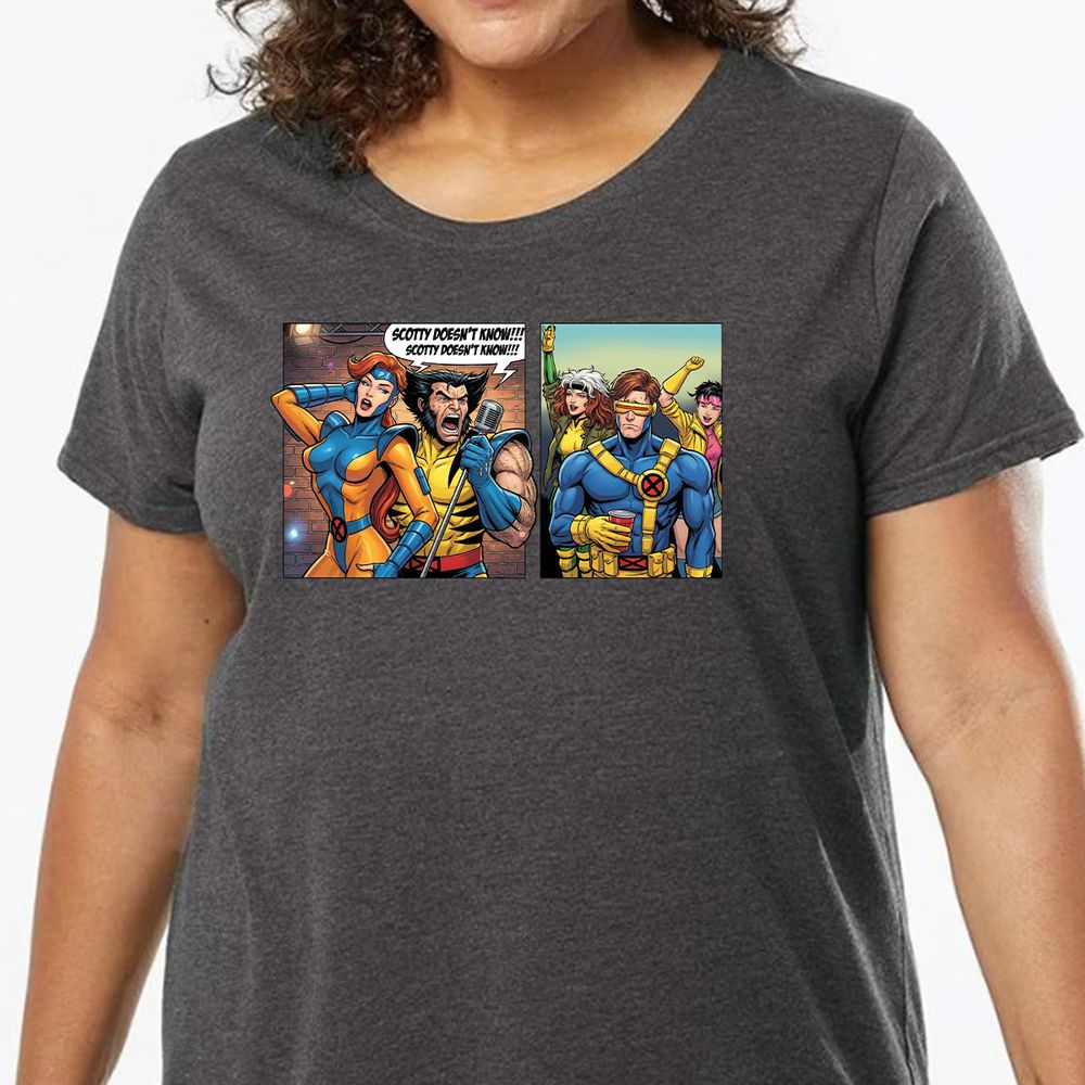 Ladies Curvy Jersey - UWR2K8XZ - model - 0