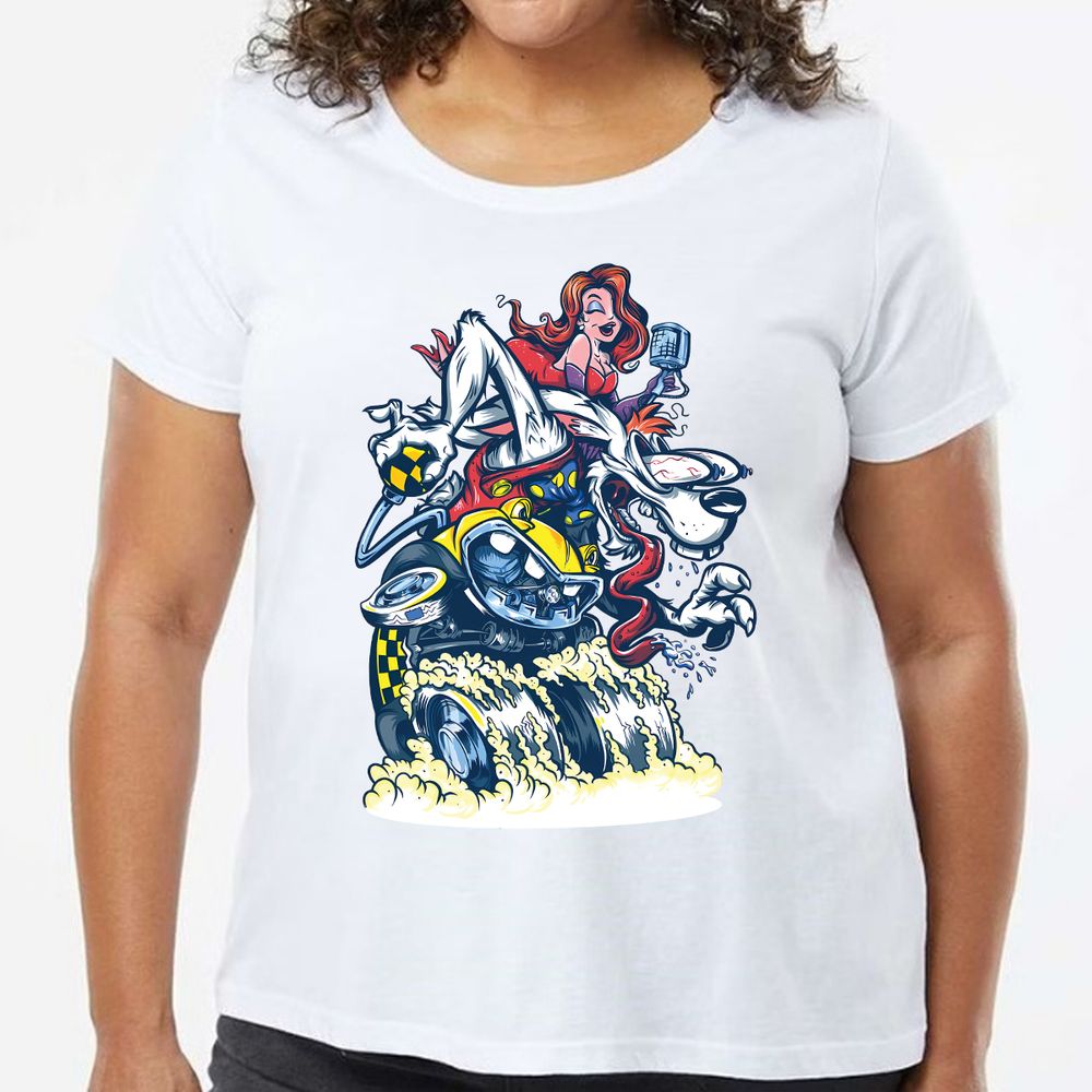 Ladies Curvy Jersey - 2TLTL4BP - model - 0