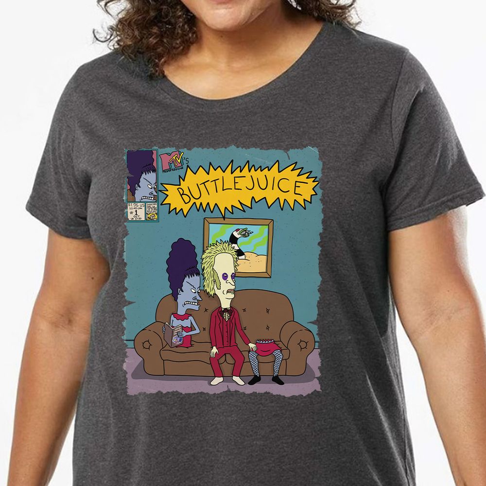 Ladies Curvy Jersey - Q8RE63B9 - model - 0