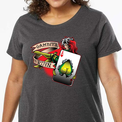 Ladies Curvy Jersey - WYU748Q3 - model - 0