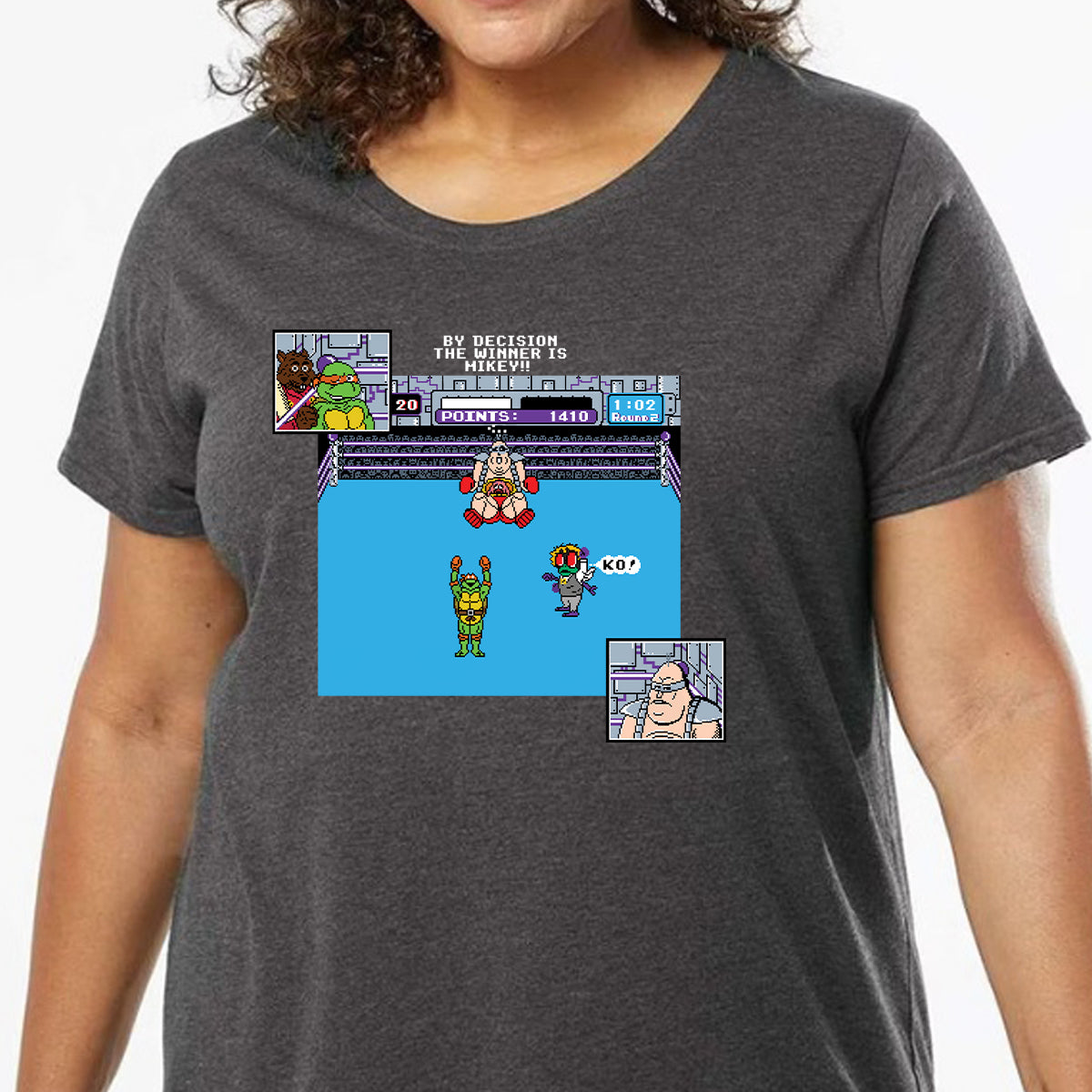 Ladies Curvy Jersey - 2AN57TXG - model - 0