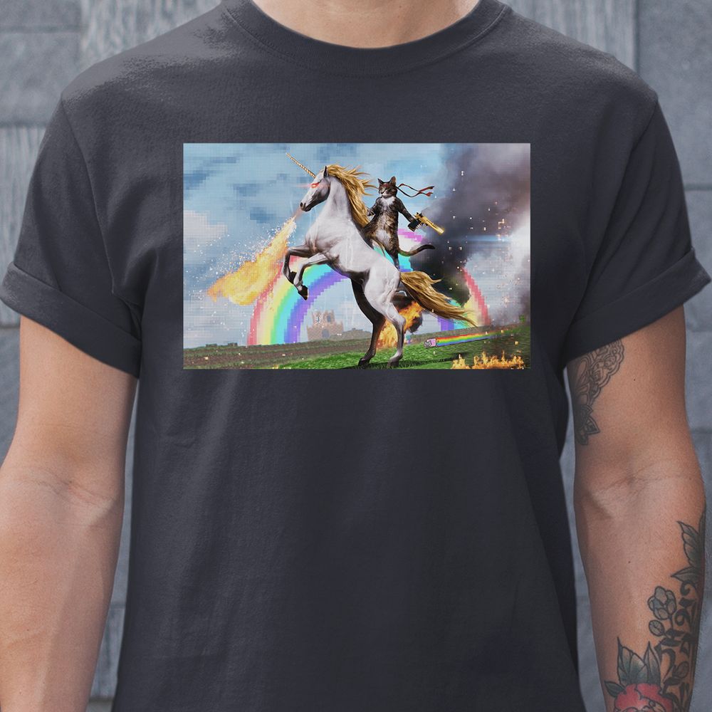 Classic Unisex T-Shirt - P8BZFVHX - model - 0