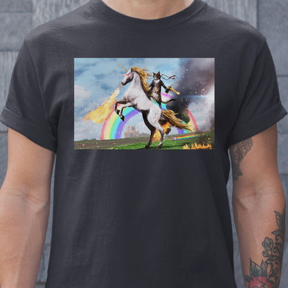 Classic Unisex T-Shirt - P8BZFVHX - model - 0