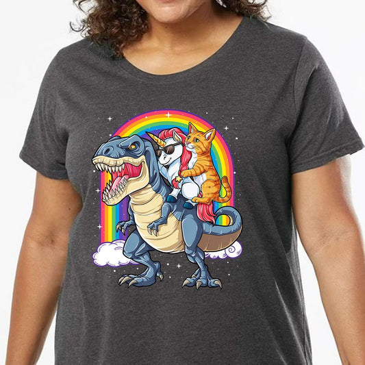 Ladies Curvy Jersey - H5BKFFFJ - model - 0