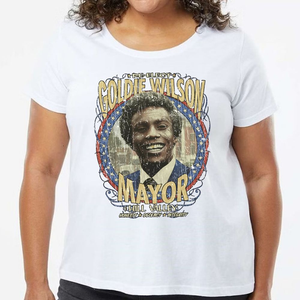 Re-Elect Mayor Goldie Wilson - model - 0