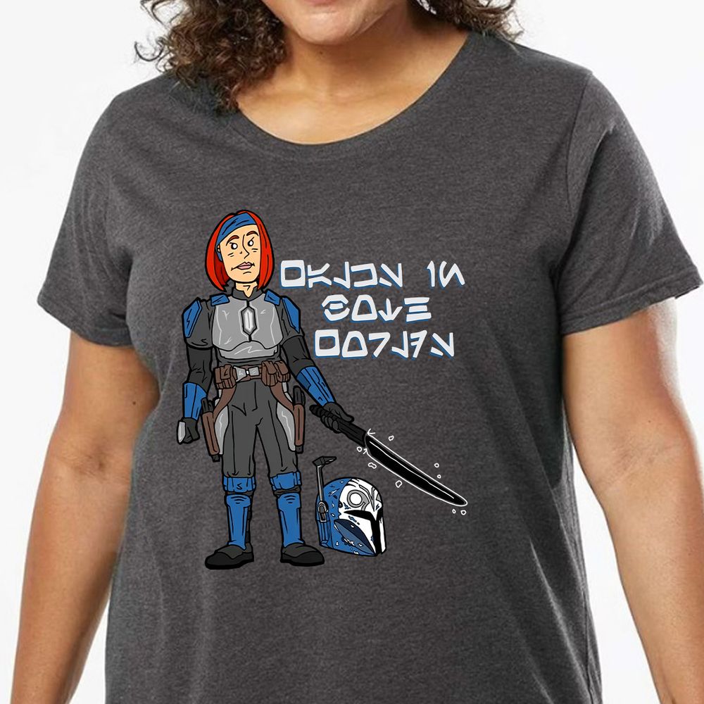 Ladies Curvy Jersey - 9BE1G7D8 - model - 0