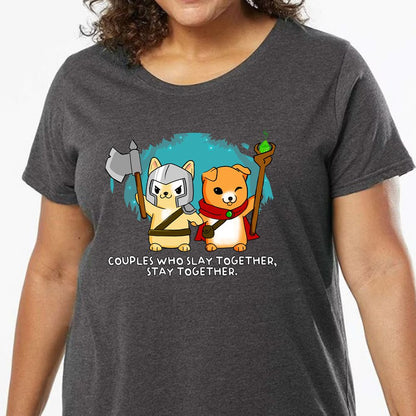 Ladies Curvy Jersey - LDP2DESS - model - 0