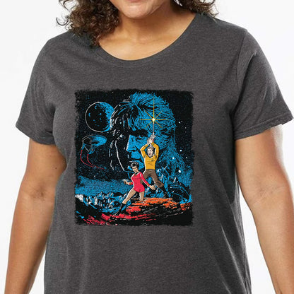 Ladies Curvy Jersey - A74GK6TF - model - 0