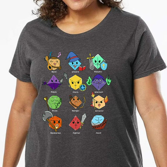 Ladies Curvy Jersey - A8B9AJJB - model - 0