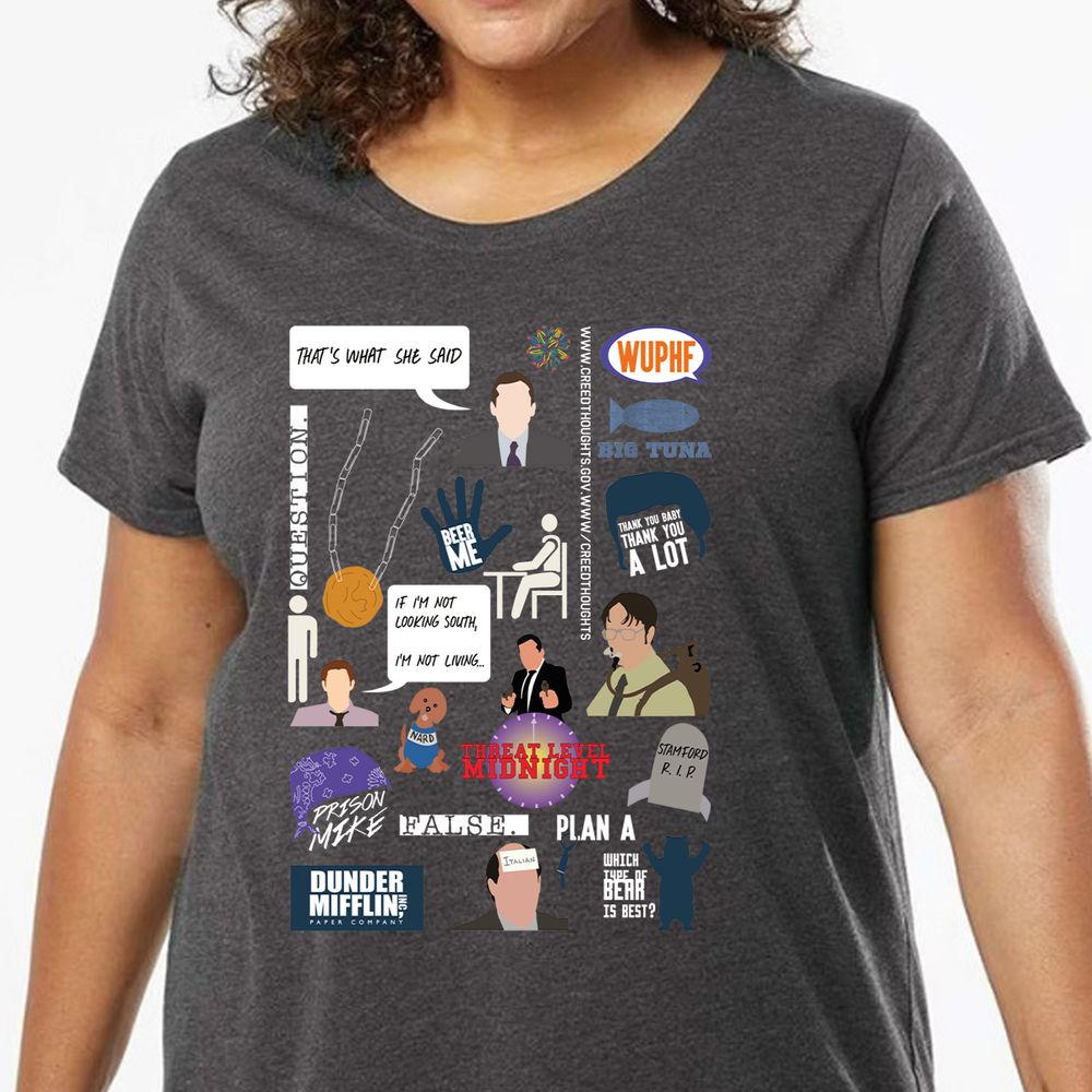 Ladies Curvy Jersey - HDEHQRV9 - model - 0