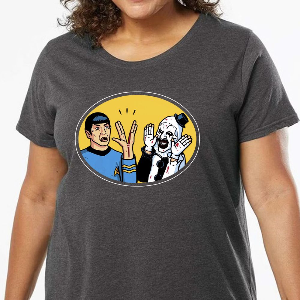 Ladies Curvy Jersey - A23L4TV9 - model - 0