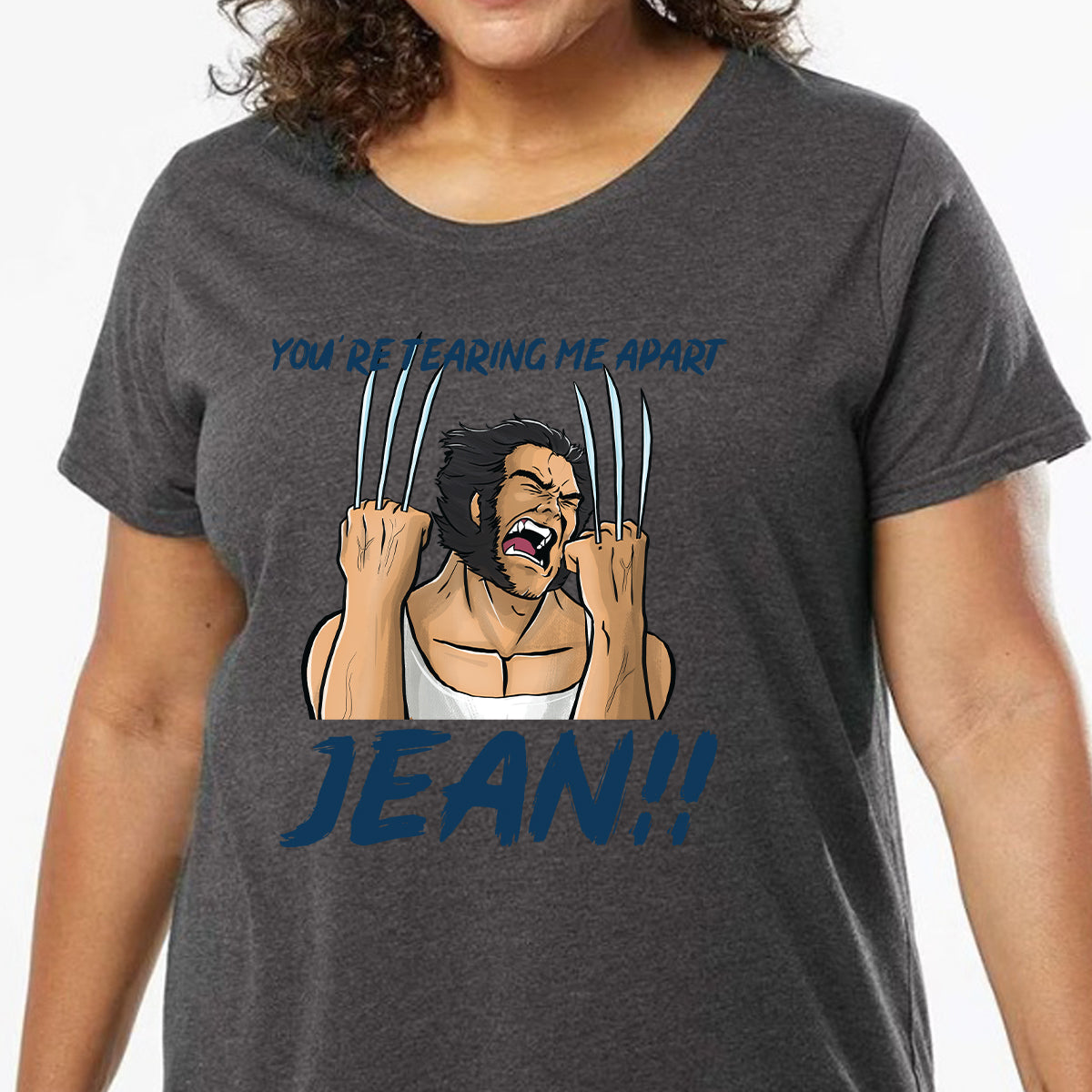 Ladies Curvy Jersey - YBV5D8DJ - model - 0