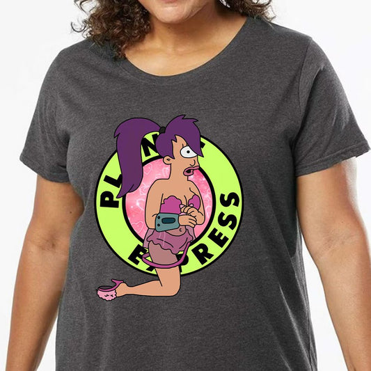 Ladies Curvy Jersey - FEZ21427 - model - 0