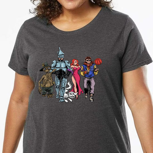 Ladies Curvy Jersey - 77EMRUMX - model - 0