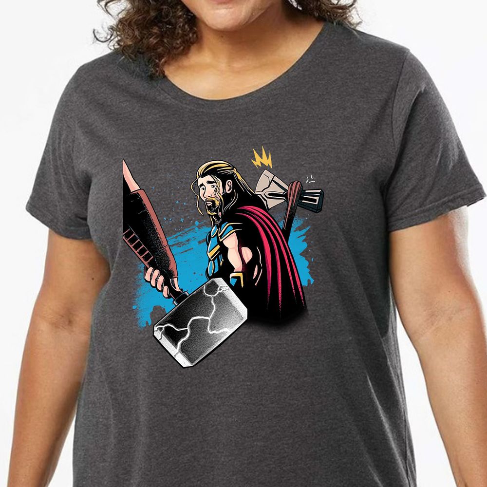 Ladies Curvy Jersey - CNHQ9FK3 - model - 0