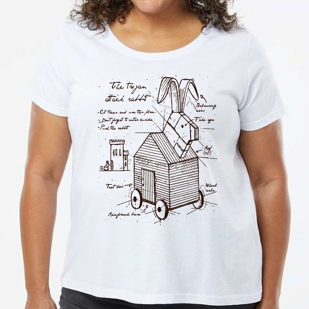 Ladies Curvy Jersey - 914CHFVE - model - 0