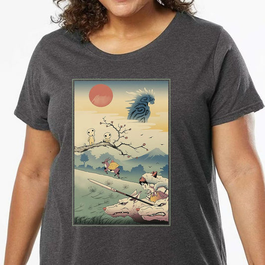 Ladies Curvy Jersey - QG4HWF9M - model - 0