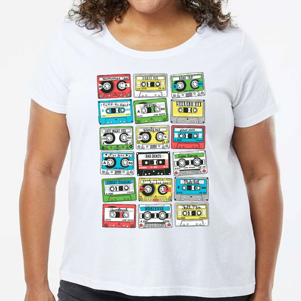 Ladies Curvy Jersey - PPXXBUCB - model - 0