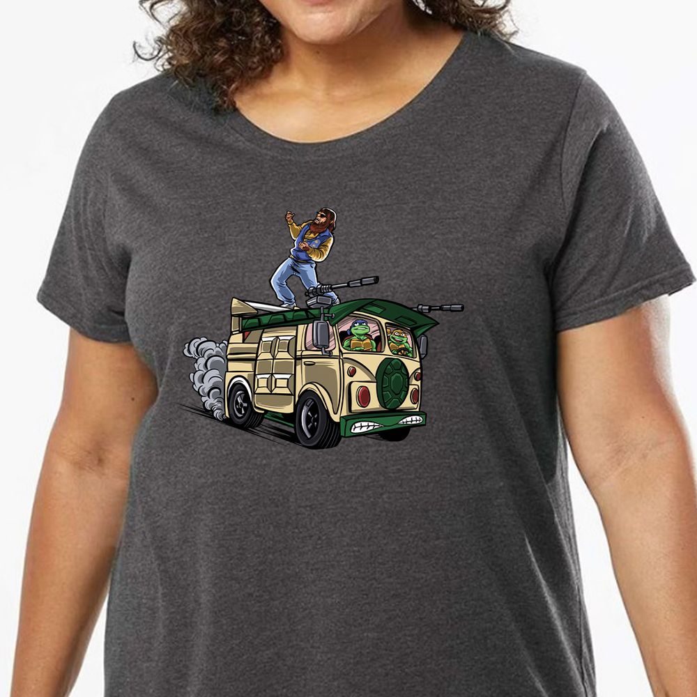 Ladies Curvy Jersey - 2YAGMU1D - model - 0