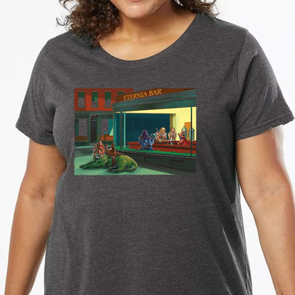 Ladies Curvy Jersey - L5K969NQ - model - 0