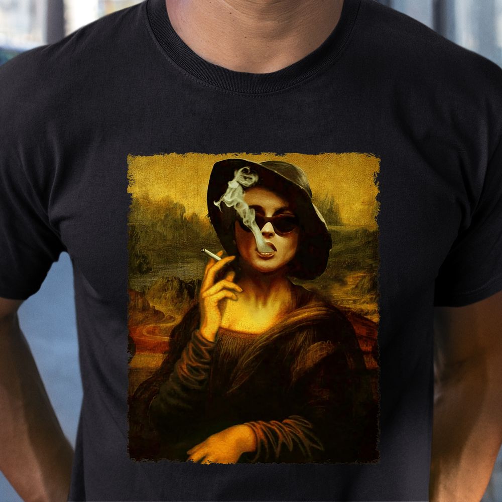 Classic Unisex T-Shirt - AQC38Q1T - model - 0