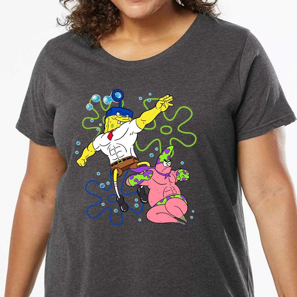 Ladies Curvy Jersey - VVCZD79H - model - 0