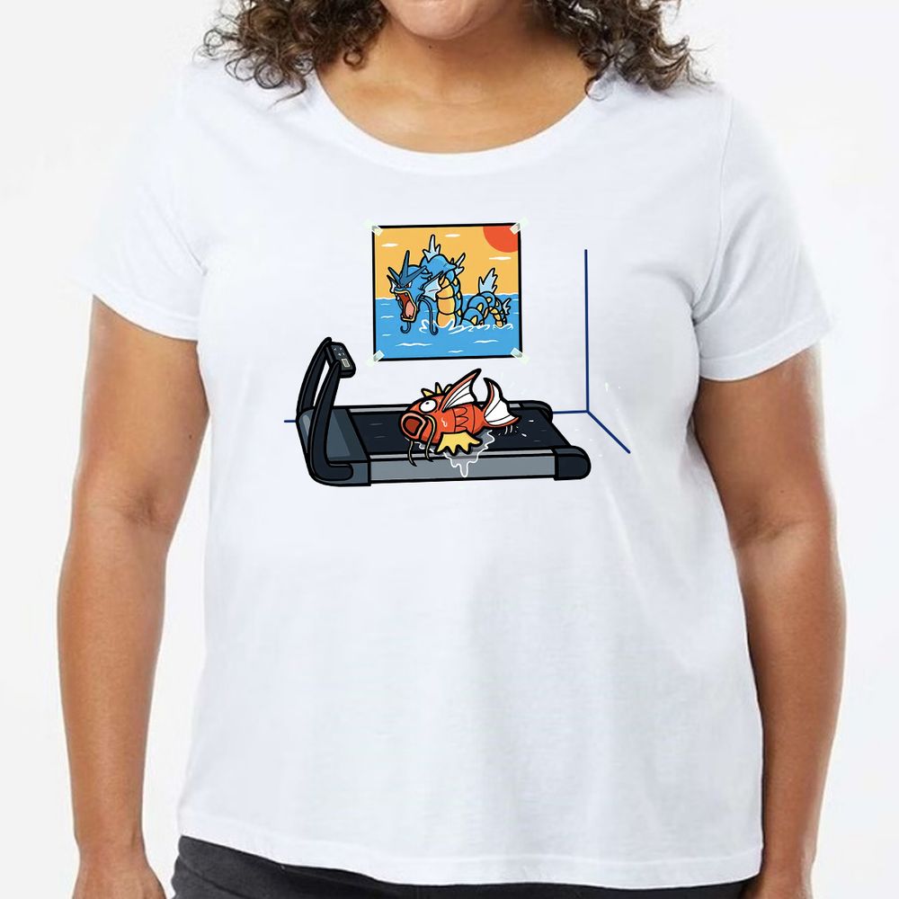 Ladies Curvy Jersey - XRCQ44G8 - model - 0