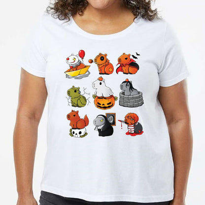 Ladies Curvy Jersey - HABC3XSE - model - 0