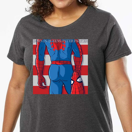 Ladies Curvy Jersey - 67STEBV3 - model - 0