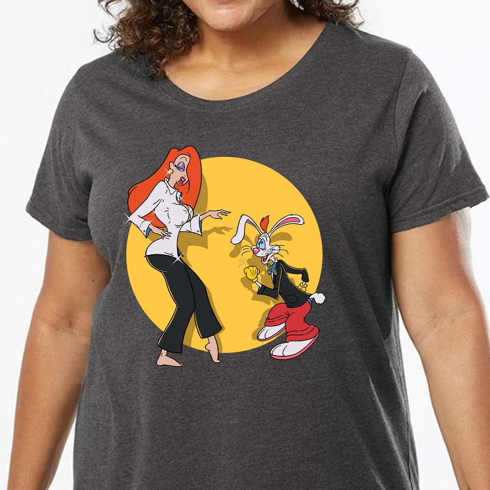 Ladies Curvy Jersey - WRUDJRZ3 - model - 0