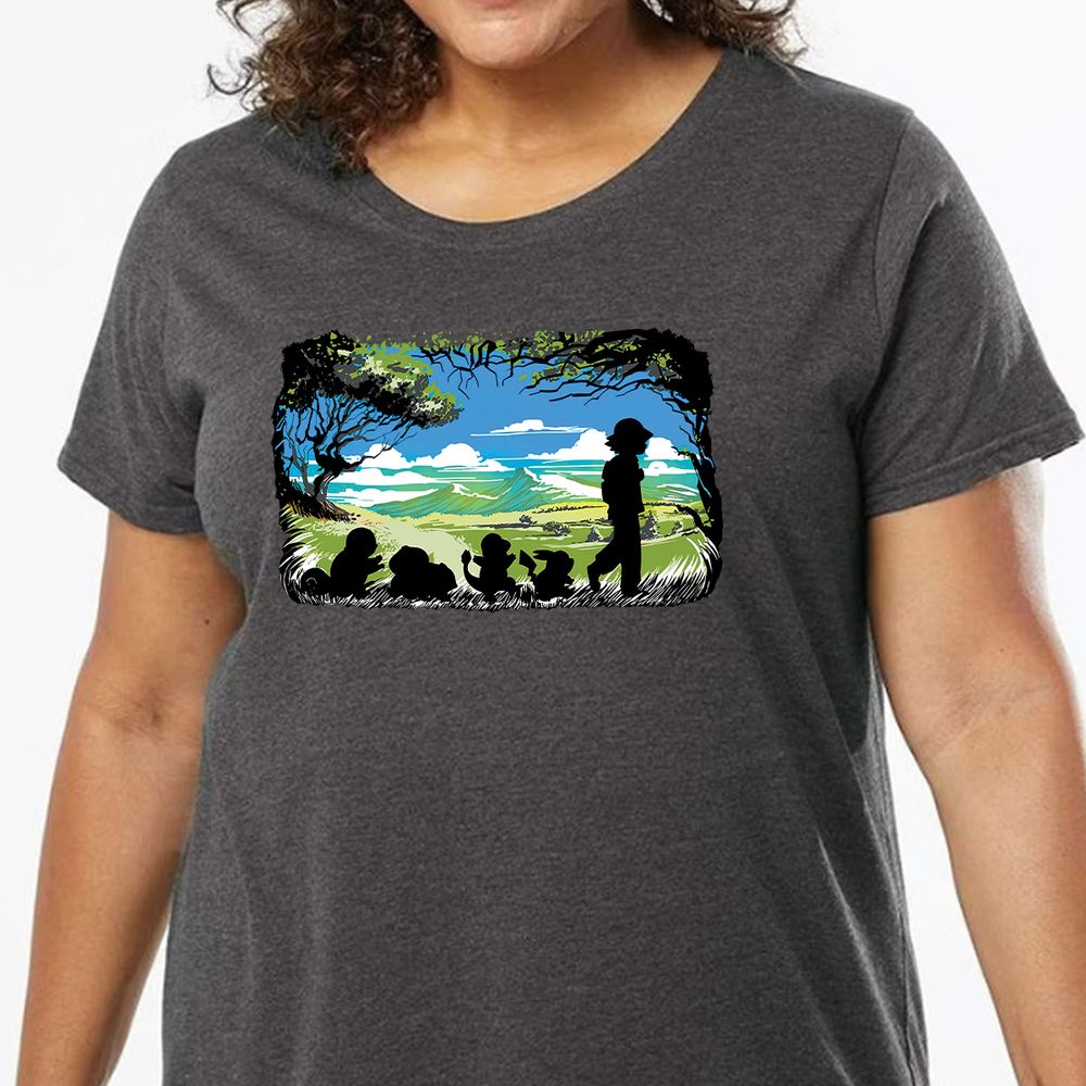 Ladies Curvy Jersey - 1A14S8LB - model - 0