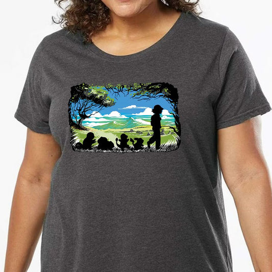 Ladies Curvy Jersey - 1A14S8LB - model - 0